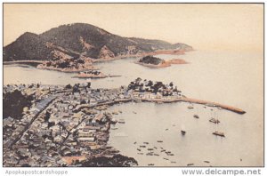 Japan Seto Bay Aerial View Tomonotsu Compliments Of N Y K Steamship Line M S ...