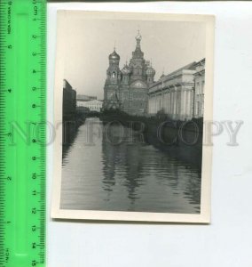 452357 USSR Leningrad Church of the Savior on Blood Old photo