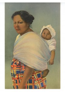 Cherokee Indian Mother and Papoose