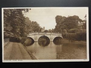 Cambridge: CLARE BRIDGE No.43814 c1940's by Photochrom Co