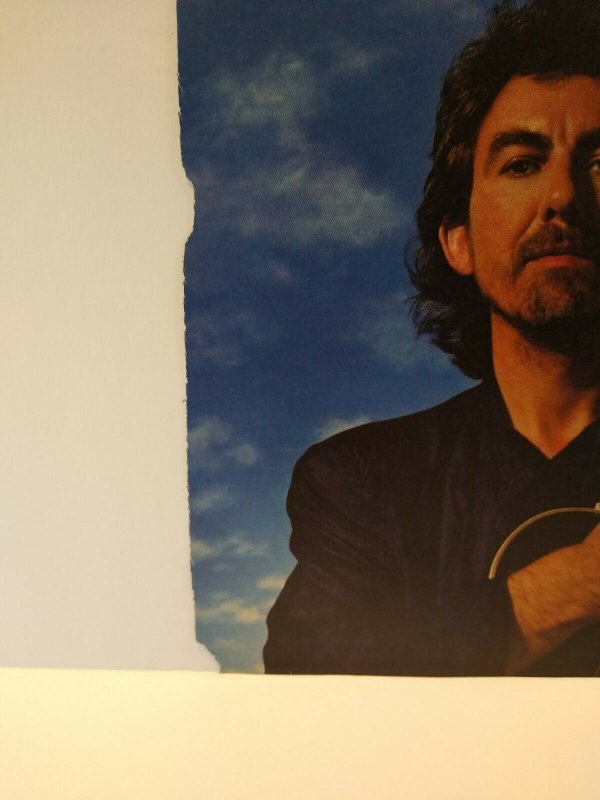 George Harrison Cloud Nine Music Magazine Album AD 1987 Vintage Artwork Pop Rock