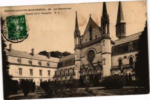 CPA NEUVELLE-sous-MONTREUIL - La Chartreuse - Portail de la Chapelle (163782)