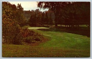 Mt. Anthony Golf Country Club 1st Hole  Bennington  Vermont   Postcard