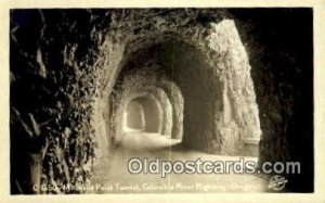 Real Photo - Mitchell's Point Tunnel - Columbia River Highway, Oregon