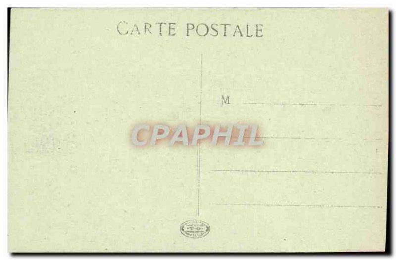 Old Postcard Marseille Palais Longchamp