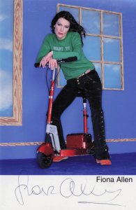 Fiona Allen Smack The Dead Pony Fat Slags Viz Hand Signed Photo