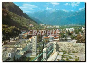 Postcard Modern Chiavenna Vista dal Paradiso