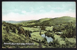 Vermont RUTLAND R.R. Black River Valley by Hugh G. Leighton Co. Divided Back