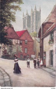 Old Lincoln, Twin Towers, 1900-1910s; TUCK 7231