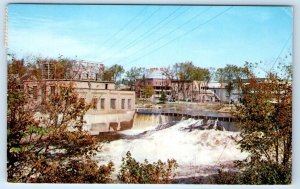 QUEBEC Mont Laurier Le Pouvoir Electrique CANADA 1964 Postcard