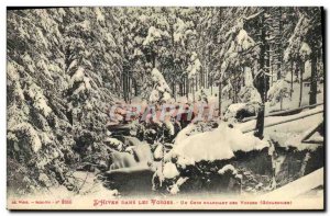 Old Postcard Winter In The Vosges A charming corner of the Vosges Gerardmer