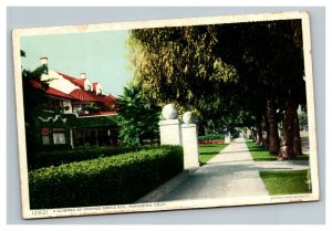 Vintage 1910's Postcard Glimpse of Orange Country Avenue Pasadena California