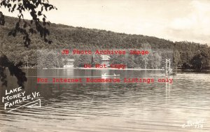 VT, Fairlee, Vermont, RPPC, Lake Morey, Richardson Photo No 758