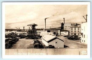 RPPC  BREMERTON, Washington WA ~ U.S. NAVY YARD c1940s Ellis #3154 Postcard