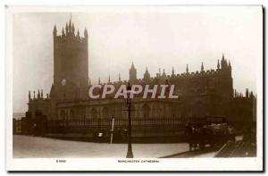 Postcard Old Manchester Cathedral