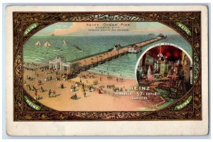 Heinz Ocean Pier Atlantic City Heinz Permanent 57 Exhibit Varieties Postcard