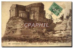 Old Postcard surroundings Royan Talmon l & # 39eglise and Promontory