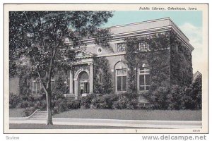 Public Library, Oskaloosa, Iowa, 1910-1920s