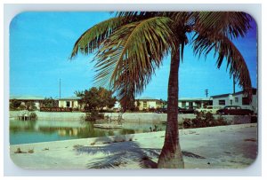 Vintage Hilton Havon Motel Key West Flordia. Postcard P109E