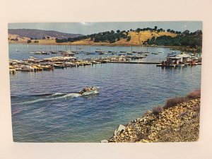 Folsom Lake Marina Postcard Northern California Boat Docks