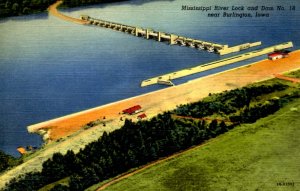 IA - Burlington. Mississippi River Lock & Dam #18
