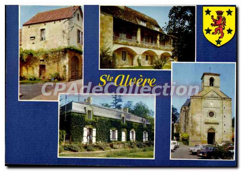 Postcard Modern ST ALVERE aspects