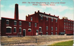 The Victor Manufacturing Co. Home of the Wonder Washer Leavenworth Kansas C033