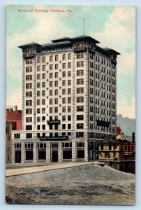 Pittsburgh Pennsylvania PA Postcard Bessemer Building Street Exterior Scene