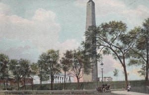 CHARLESTOWN, Massachusetts, PU-1910; Bunker Hill Monument and Monument Square