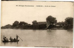 CPA AK Senegal Fortier 291. Afrique Occidentale-Dakar-Bords du Sénégal (235272)