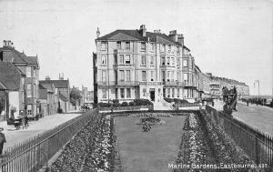 BR60412 marine gardens eastbourne  uk