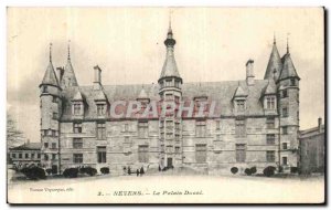 Old Postcard Nevers Ducal Palace