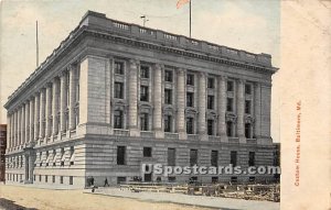 Custom House in Baltimore, Maryland