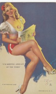 AS: Pinup girl , I'm Keeping abreast of the times , 1940s