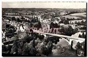 Modern Postcard La Roche Rosay Vienna Bridge on the Creuse