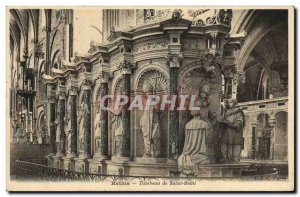 Old Postcard Reims Tomb of Saint Remi