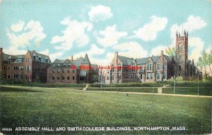 MA, Northampton, Massachusetts, Smith College Bldgs, Assembly Hall, No 20530