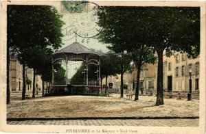 CPA PITHIVIERS - Le Kiosque - Mail Ouest (631724)