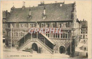 Old Postcard MULHOUSE - The City Hotel