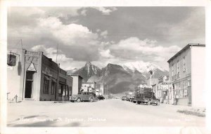 St Ignatius Montana Main Street Real Photo Vintage Postcard AA35579