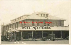 CO, Lamar, Colorado, RPPC, Ben Mar Hotel, Exterior View, Photo