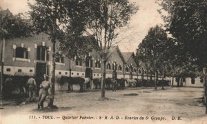 World War 1 Toul Quartier Fabrier WW1 Military Postcard 03.79