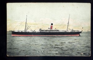 LS3623 - UK Liner - Australasian - postcard