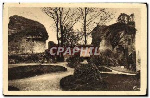 Postcard Ancient Ruins Vemdome Du Chateau