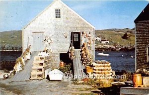 Fishing Beach - Monhegan Island, Maine ME  