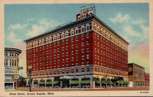 Michigan Grand Rapids Hotel Rowe Curteich