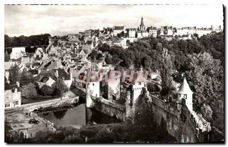 Modern Postcard Fougeres Chateau La Ville Haute