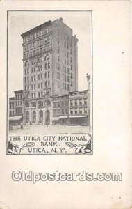 Utica City National Bank Utica, NY, USA Unused 