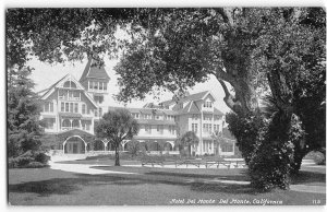 HOTEL DEL MONTE Del Monte, CA Monterey County c1910s Vintage Postcard