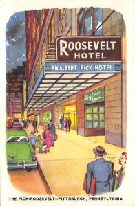 Roosevelt Hotel Pittsburgh, Pennsylvania PA Postcards